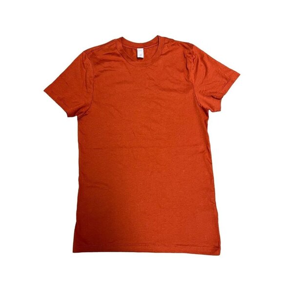 Alternative Women’s T-Shirt Plain Tees - Size XS Color Orange (C12) NWOT - Picture 1 of 4